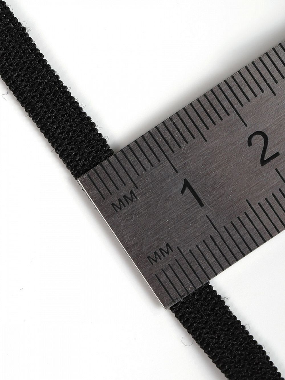 Резинка бельевая (стандартная) 6.0 мм / 200 метров, 3.9 г, вязаная, черный