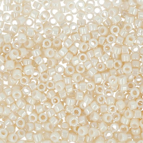Бисер Toho 11/0 Treasure 1 (1.6 мм), 500 г, 0123 кремовый/перламутровый