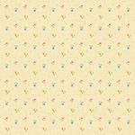 Ткань для пэчворка Peppy Нежная история, рулон 112 см / 5 метров, НИ-21 желтый, Peppy