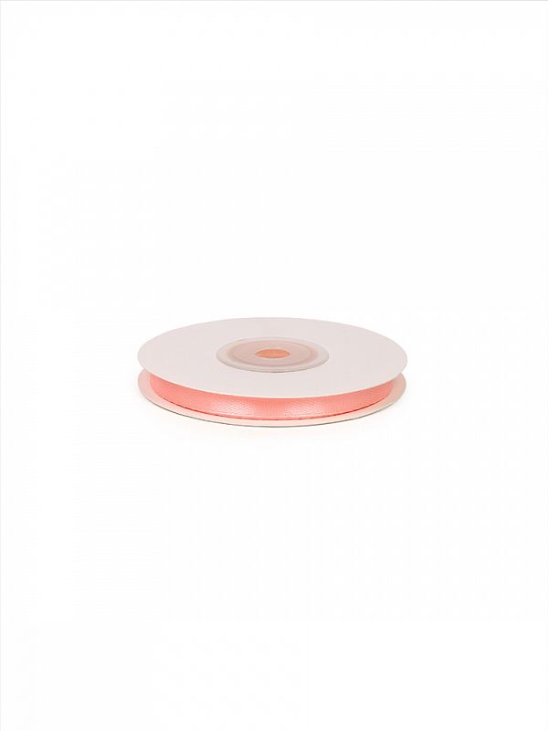 Лента атласная 1-сторонняя 6.0 мм / 22.5±1 метра, 3068 персиковый, Magic4Hobby
