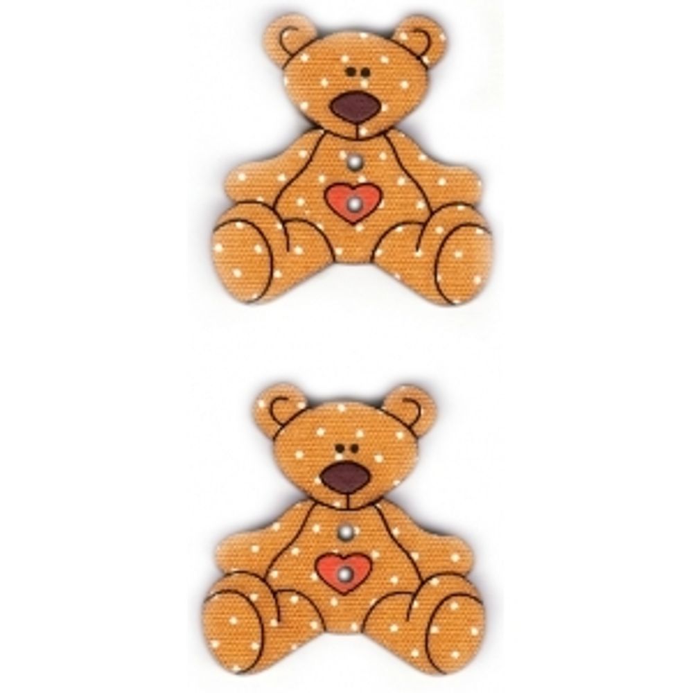 Украшения декоративные пуговицы Aurora, 1 шт, AU-B4846