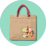 Набор для вышивания нитками Чудесная игла, Ванильное мороженное 17х17 см