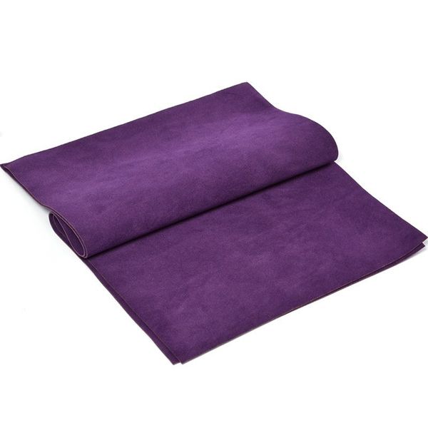 Замша искусственная двухсторонняя, 22972 20х30 см, фиолетовый, уп. 2 листа, 194 г/м²