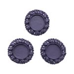 Основы для камей, сиреневый, вн.4,3/внутр.2,5 см, 3 шт, Vintage Line