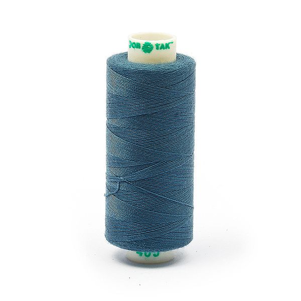 Нитки швейные бытовые Dor Tak 40/2, 366 м / 10 кат., 400 серый