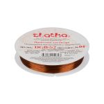 Проволока для бисера ⌀0.2 мм, 50 метров, 04 под медь, Zlatka DGB-S2