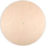 Заготовка из фанеры Часы, ⌀30 см, 30х30х0.4 см, 0.3 см, БА-06 Mr.Carving