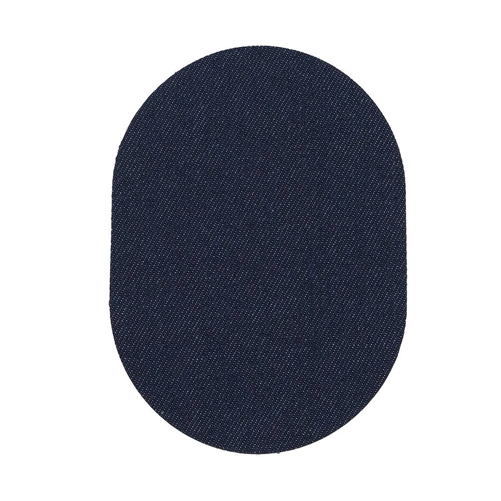 Термозаплатка, джинс, 100x140мм (т.синий (blue4)), AZ07, 2 шт