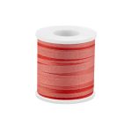 Лента (тесьма) шелковая 4.0 мм / 45.5±0.5 метров, M046 розовый/красный, Gamma SRM-4