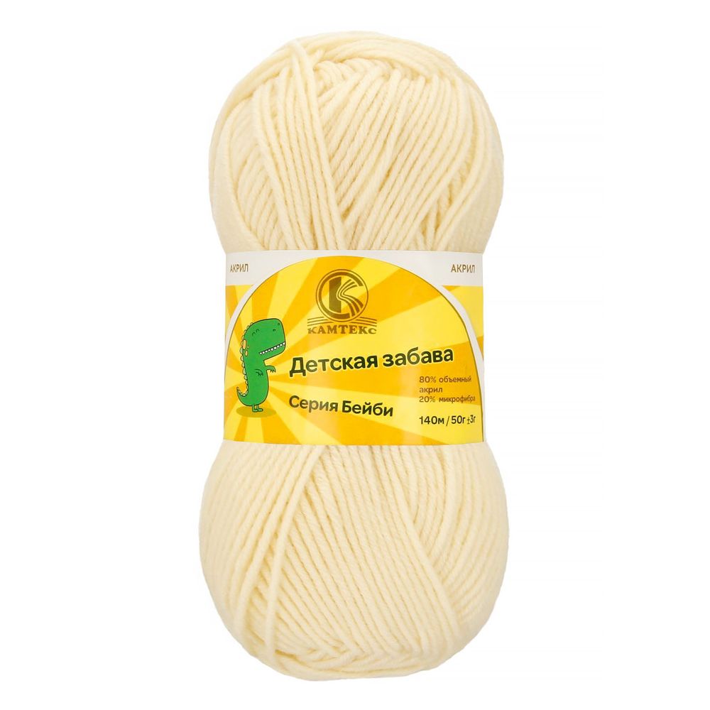 Пряжа Камтекс Детская забава / уп.10 мот. по 50 г, 140 м, цв.192 чайн.роза