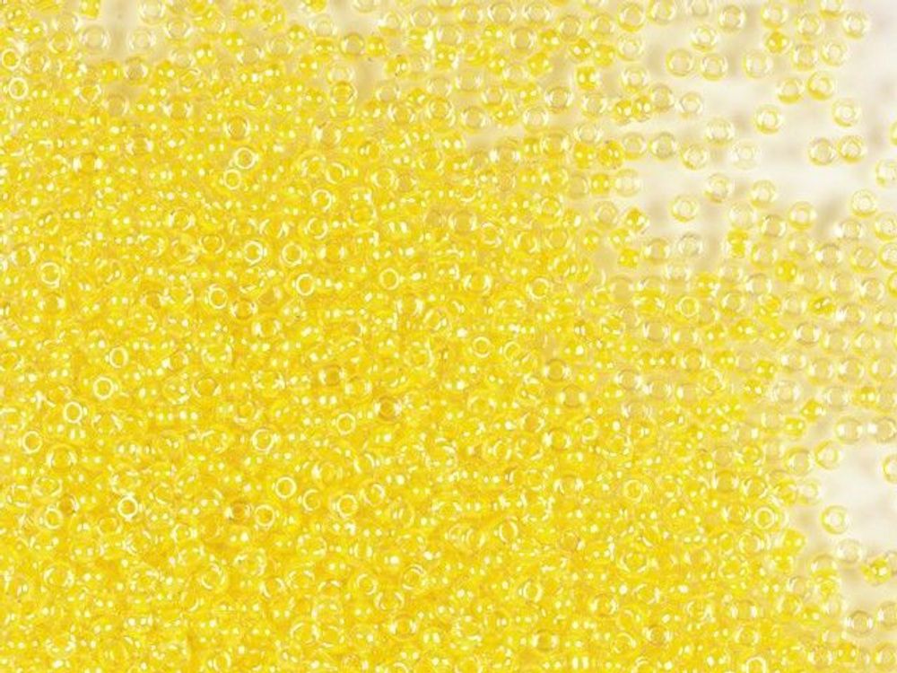 Бисер Preciosa прозрачный с цв. центром 10/0 (2.3 мм), 1х50г, цв. 38386