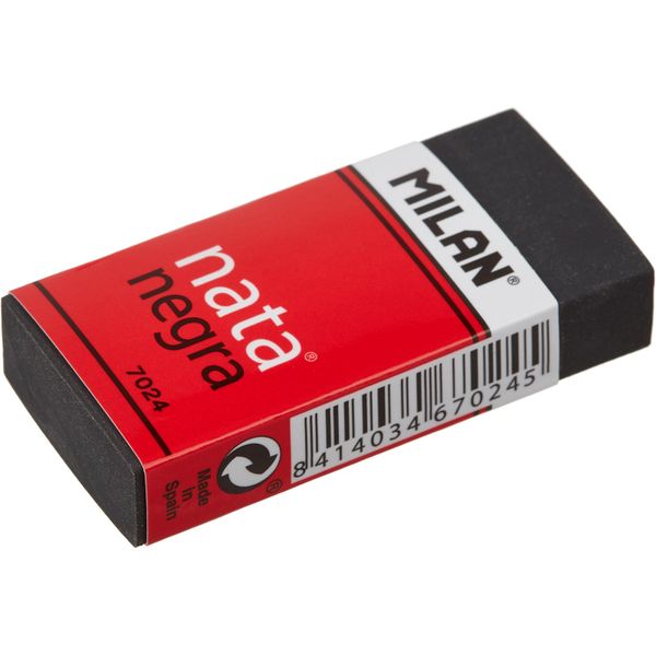 Ластик в картонном держателе 5х2.3х1 см 24 шт, CPM7024CF, Milan, CPM7024CF