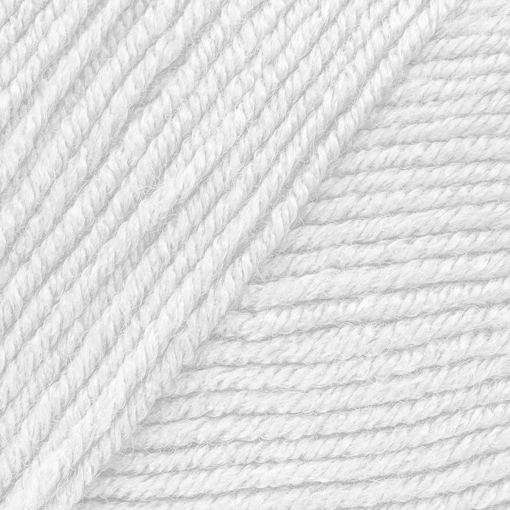 Пряжа Alize (Ализе) Happy Baby New / уп.5 мот. по 100 г, 320м, 55 белый