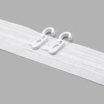 Лента (тесьма) шторная: сборка параллельная 40 мм / 100 метров