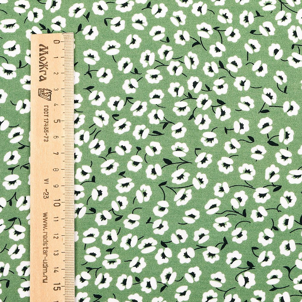 Штапель 90 г/м², 145 см / 2 метра, TBY Vi-E1350-1 цв.E1350-1