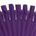 Молния спираль (витая) Arta Т5 (5 мм) 1 зам., н/раз., 18 см, цв. 865 яр.фиолетовый, уп.10 шт