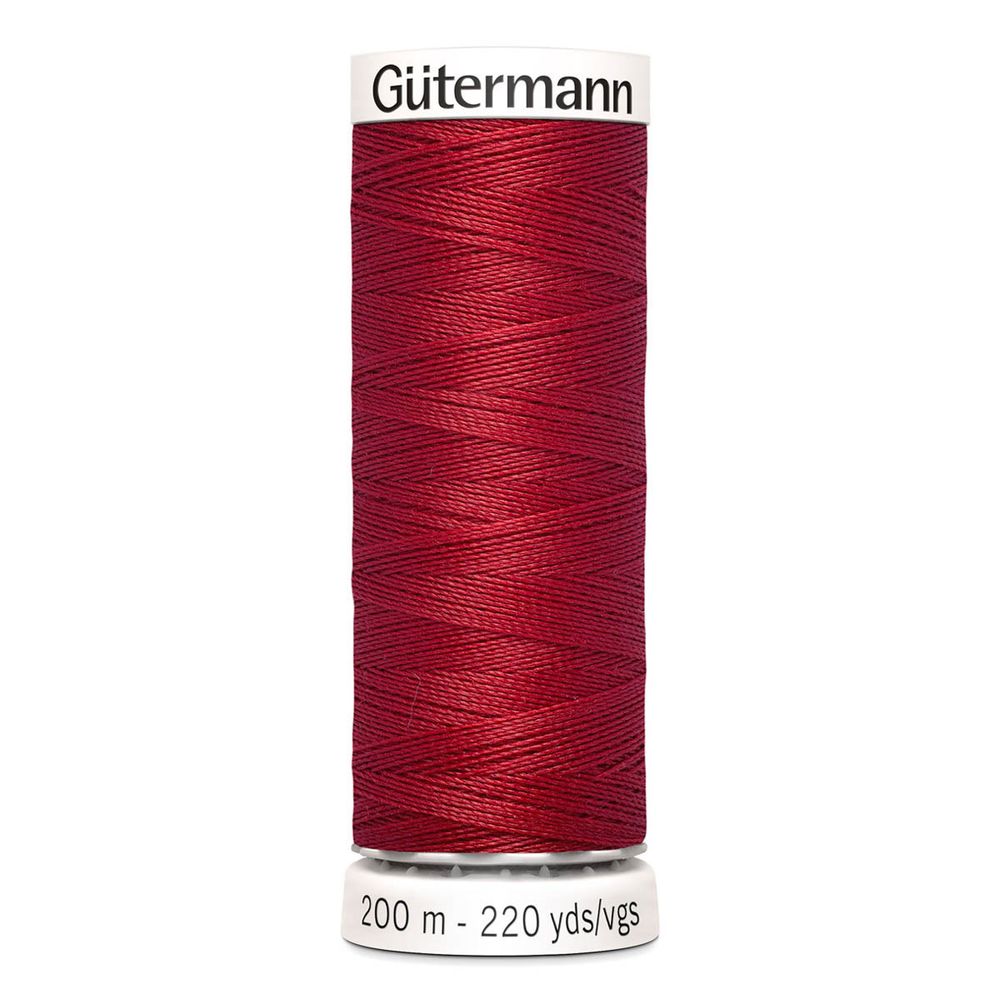 Нитки универсальные Gutermann Sew-all 100 (200 метров), 5 кат. | 046 бургундский