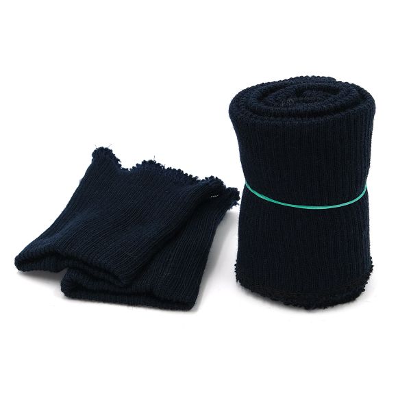 Подвяз (довяз) трикотажный с манжетами (комплект): подвяз 10.0х40.5 см, 2 манжета 7х10 см, тонкие, 078 т.синий