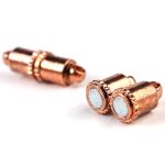 Замок магнитный, 5х16 мм, 2 шт/уп, Астра, медь