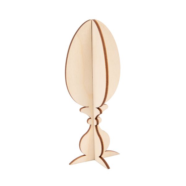 Яйцо декоративное фанера 5.5х5.5х13.5 см, Mr.Carving КЛ-25