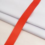 Лента атласная 2-сторонняя 38.0 мм / 22.86±1 метров, C1056 красный, 6102-0015, Globus