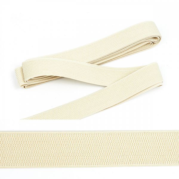 Резинка для подтяжек (помочная) 40.0 мм / 4±0.5 метра, ультра, 103 молочный