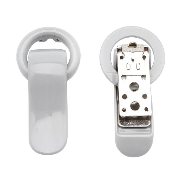 Крючок шубный PQ 55 мм, 4 шт, серый