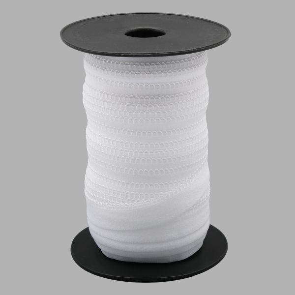 Резинка бельевая (отделочная) становая 20.0 мм / 50 метров, белый