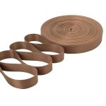 Стропа (ременная лента) 25 мм / 45.5 метров, [15 г/пог.м], охра цв. 22, ГРХ10034