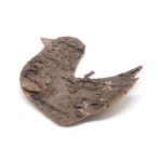 Декоративные элементы из коры дерева "Птичка", 7х5см, 6 шт, нат/дерево