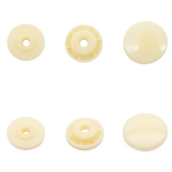 Кнопка рубашечная ⌀12,5/10мм пластик (≈100 шт) New Star (306 экрю)