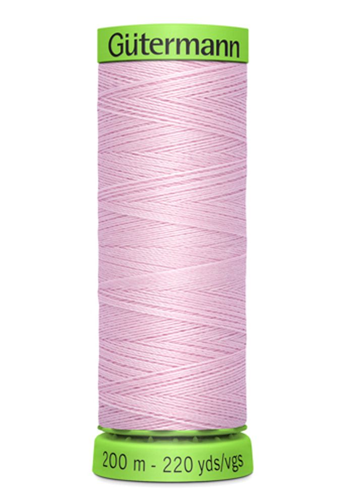 Нитки для тонких тканей Gutermann Extra Fine 150, 200м, 320 зефирно-розовый, 1 катушка, SHV