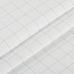 Канва Aida 14 ct, 150 см / 10 метров, белый в клетку, Gamma K04R