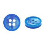 Пуговицы 4 прокола 18L (11мм), пластик (col.04 синий), CB_M-57, 72 шт