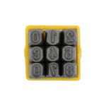 Набор штампов для чеканки по металлу Промысел MT-008 4 мм, цифры