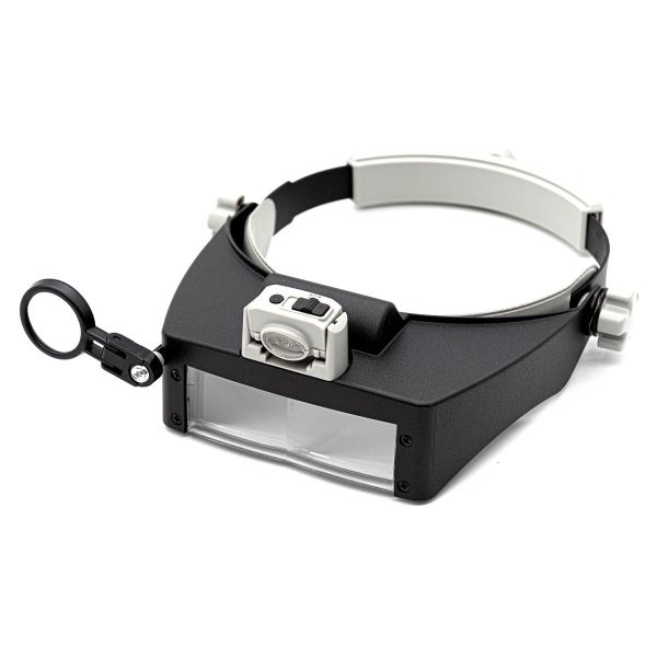 Лупа налобная с подсветкой 1.5-11х