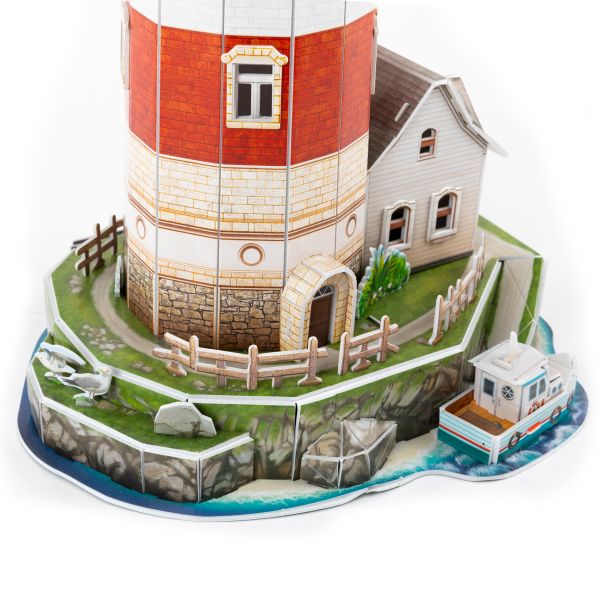 Пазл Серия Архитектура 72 элемента с LED подсветкой, Приморский маяк, Rezark, RAZ-013