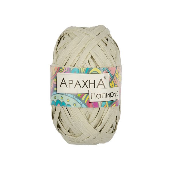 Пряжа Arachna Papyrus / уп.10 мот. по 40г, 50м, 06 св.серый