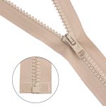 Молния трактор Arta Т6 (6 мм) 1 зам., разъем., 65 см, цв. 105 св.бежевый, уп.5 шт