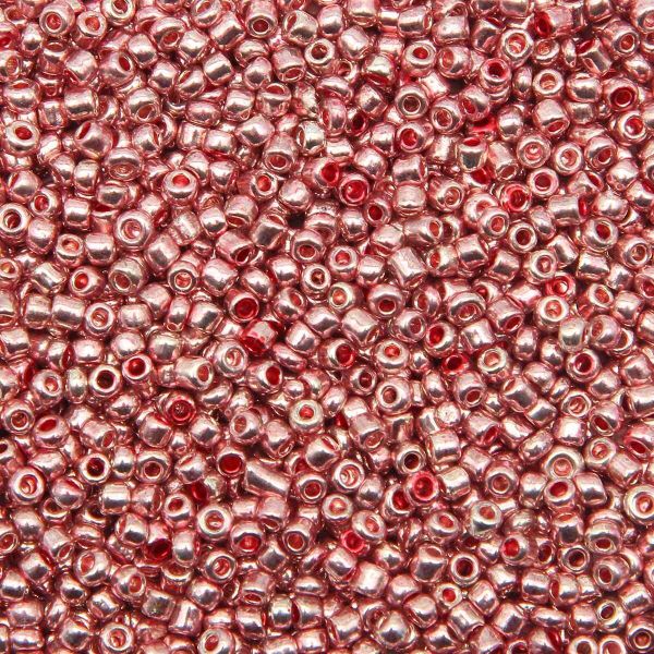 Бисер Astra&Craft 11/0 (2.1 мм), 200 г (10х20 г), цв. 1125 терракот/глянцевое покрытие