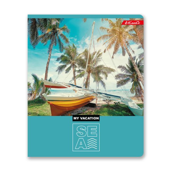 Тетрадь ученическая общая, глянцевая ламинация, A5+ 96 л. на скобе, белизна 100%, 5 шт, клетка, 000348 Вокруг света, Светоч 96ТСК5_3_3_1