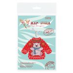 Набор для вышивания нитками МП Студия (Жар-птица), Любимый свитер, 10х13 см