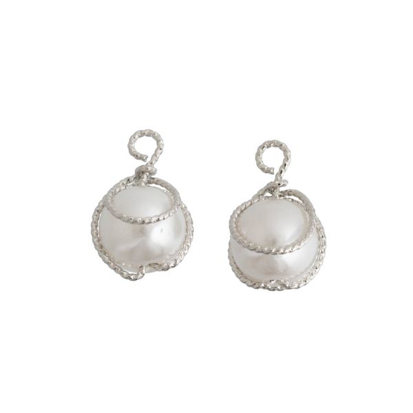 Подвеска для бижутерии 20 мм, 10 шт, №02 серебро, Zlatka JCBH-01