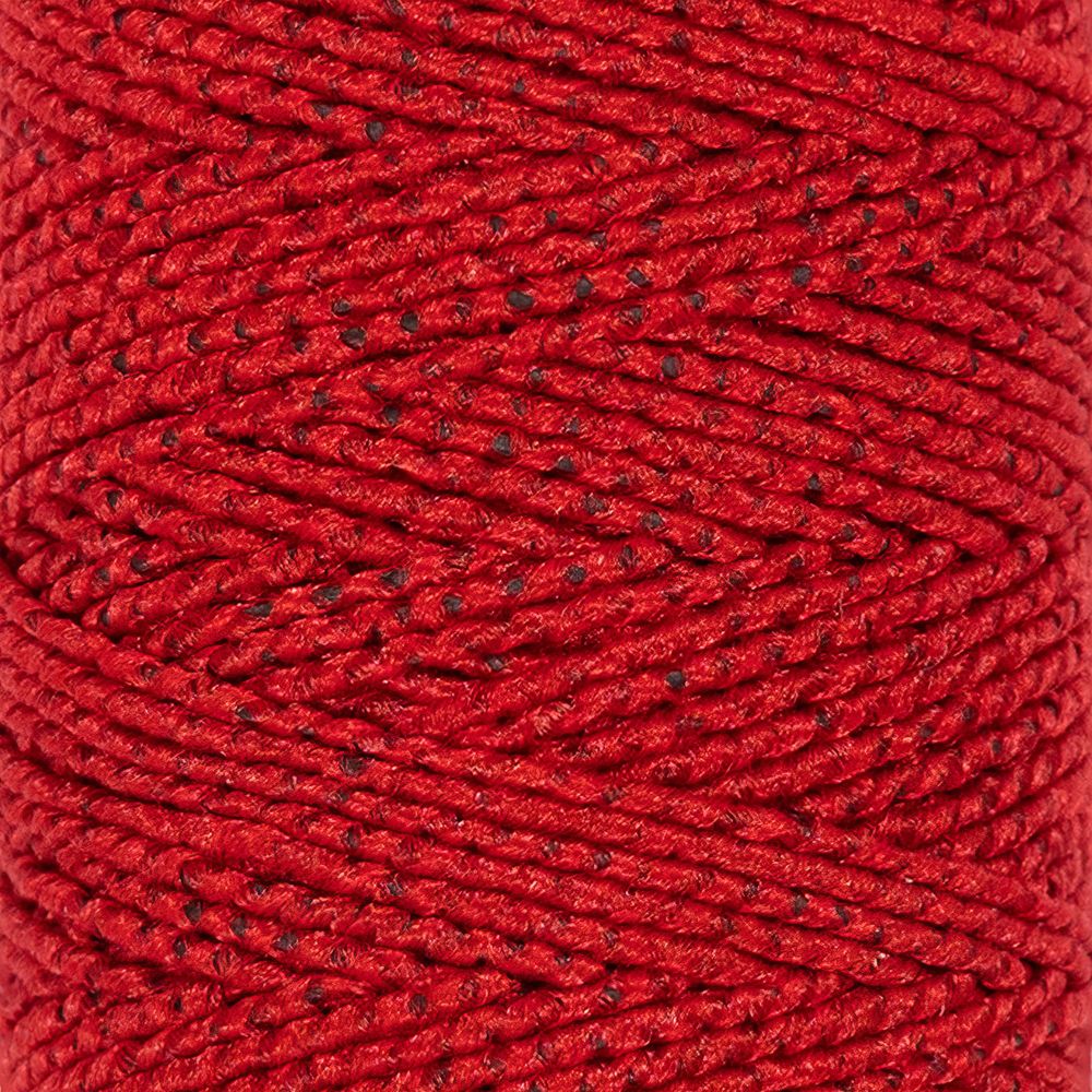 Нитки спандекс ⌀0.6 мм, набор 10 катушек по 25 метров, 112 красный, Gamma ET-10