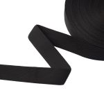 Стропа (ременная лента) 40 мм / 50 метров, толщ. 1.14 мм, [20 г/пог.м], 100% п/п, 00 черный, Gamma G-40 BL