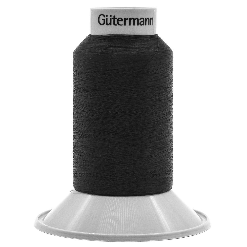 Нитки некрученые бондированные Gutermann Skala 360, 5000м, 749591, _000 черный, 1 катушка