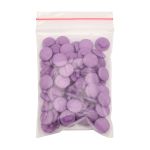 Пуговицы на ножке 18L (11мм), пластик (Purple (фиолетовый)), NE68, 72 шт