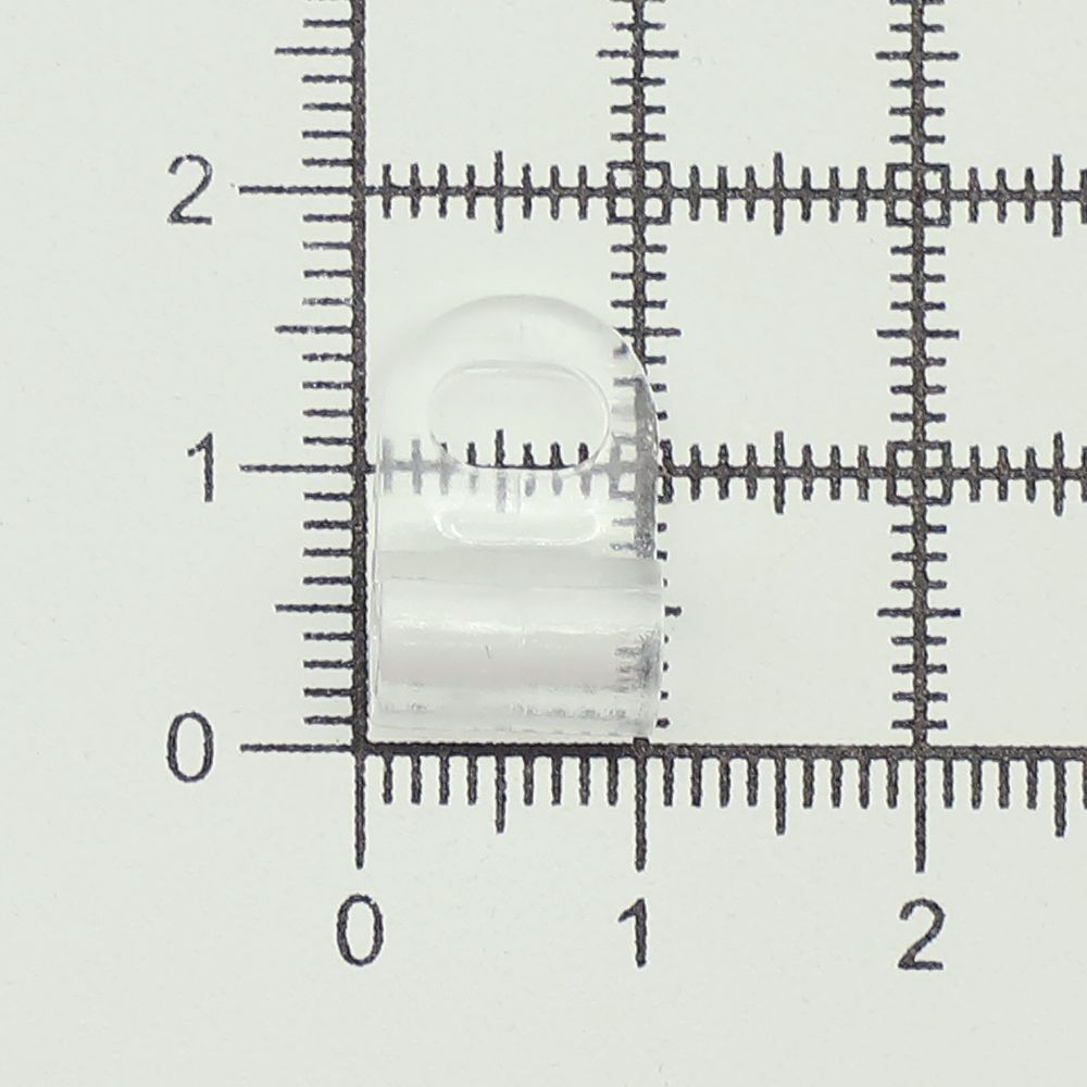 Крючки шторные для карниза 16 мм, петля для римских штор, 100 шт