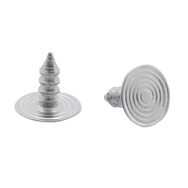 Пуговицы джинсовые ⌀17 мм, фиксированная ножка, сталь, 8 звезд, антик, 100 шт, New Star