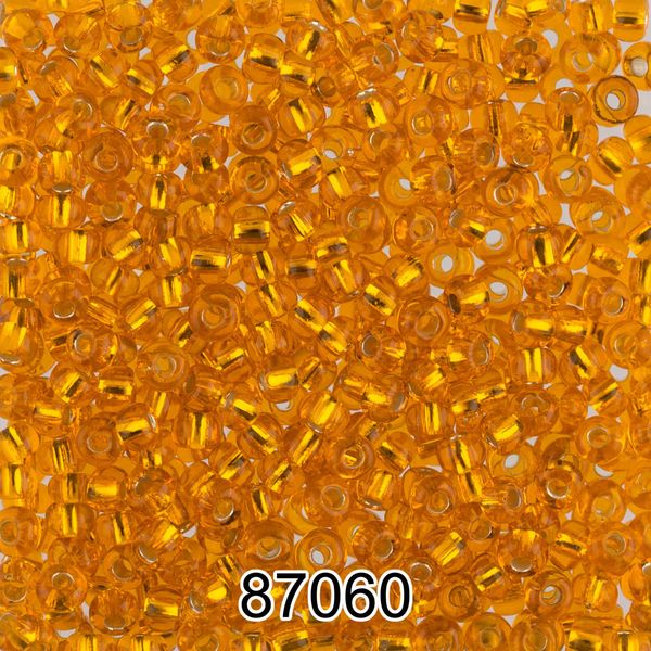 Бисер Preciosa 10/0 (2.3 мм), 500 г, 87060 (Ф149) рыжий